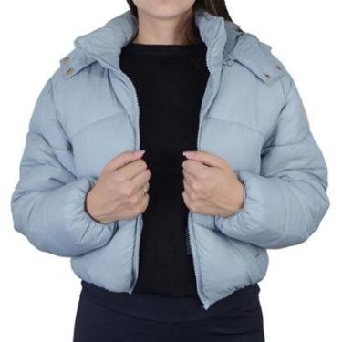 Imagem de Jaqueta Feminina Pellini Bomber Peluciada Azul Claro - GD662-Feminino