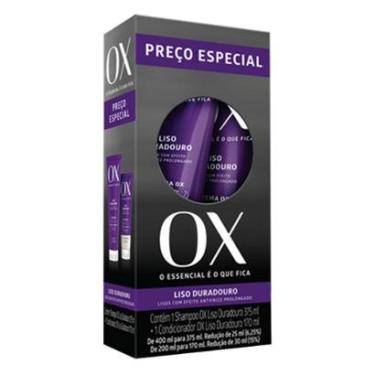 Imagem de OX Liso Duradouro Kit Shampoo + Condicionador Kit-Unissex