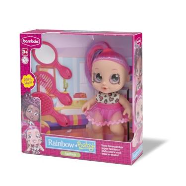 Imagem de Bambola Boneca Baby Rainbow Fashion 21cm Rosa