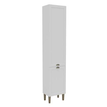 Imagem de Armário Paneleiro 45cm com 2 Portas 2410 Provençal Branco