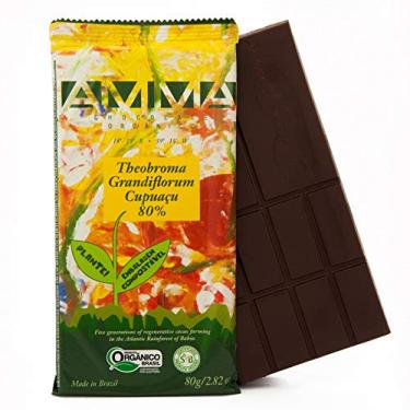 Imagem de Chocolate Orgânico AMMA 80% Theobroma Grandiflorum Cupuaçu – 80grs.