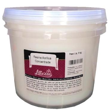 Imagem de Resina Acrílica Concentrada à Base de Água 3 Kg - Alto Rendimento e Versatilidade