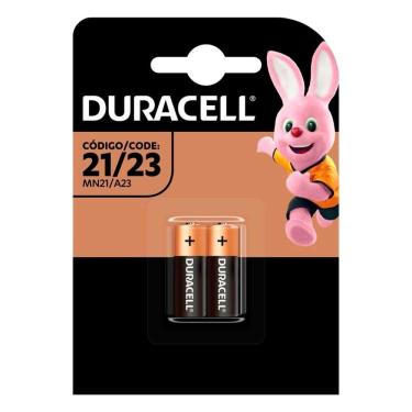 Imagem de Pacote 2 Pilhas Alcalinas 12V Duracell MN21/A23