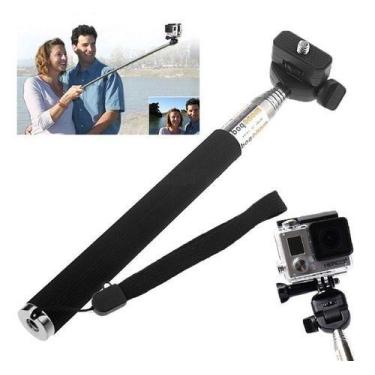 Imagem de Bastão Retrátil Monopod Pau De Selfie 97cm Sjcam Eken H9R Fotos Viagem