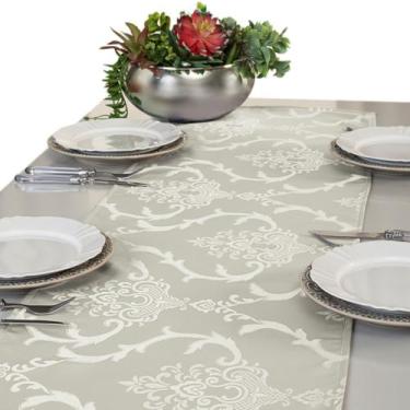 Imagem de Caminho Trilho De Mesa Decorativo 1,80m X 0,40m Jacquard - Actual Deco