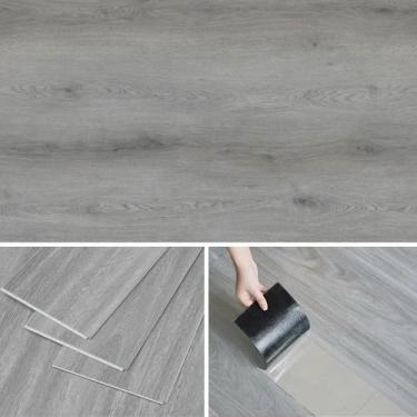 Imagem de Piso Vinílico Autocolante Placa Adesiva Régua Madeira Cx 5m² - Revomax