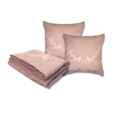 Imagem de Kit Peseira Xale Jogo de Cama Com 2 Capas de Almofada - MUMUDECOR, 147
