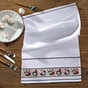 Imagem de Pano de Copa Felpudo jacquard para Bordar Vigo Liso, Dohler  - DOHLER 