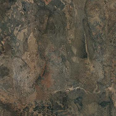 Imagem de Pisos Nexus autoadesivos de vinil de 30,48 cm, 20 azulejos - 30,48 x 30,48 cm, padrão de mármore escuro ardósia - descasque e cole, piso DIY para cozinha, sala de jantar, quartos e banheiros da Achim Home Decor