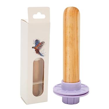 Imagem de Poleiro de madeira para pássaros, plataforma de suporte para gaiola de madeira, brinquedo decorativo de moagem para papagaio, papagaio, periquitos, calopsitas pequenas (OKJHFDjELeVSR-14)