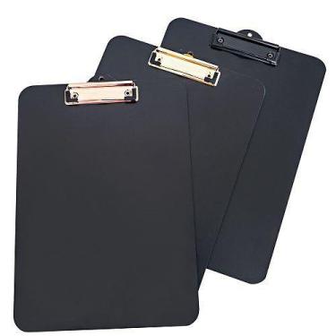 Imagem de Prancheta Office Black Preto A4 Giz Líquido Stalo, Preto