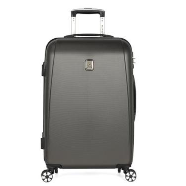 Imagem de Mala De Viagem Grande Rodinhas 360 32kg Original Polo King, Grafite, M