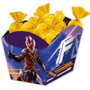 Imagem de Cachepot Médio - Free Fire - 8 unidades - Festcolor - Rizzo