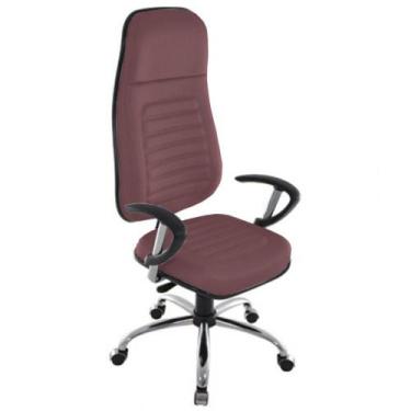 Imagem de Cadeira Presidente com Espaldar Alto Linha Blenda Vermelho - Design Of