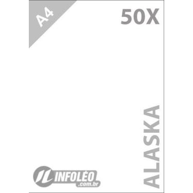 Imagem de 50 Folhas Papel Color Plus Alaska (Branco) A4 180g