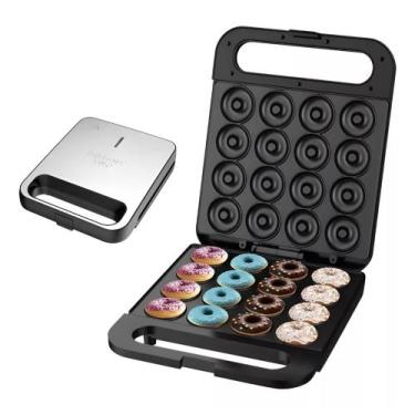 Imagem de Maquina Mini Donuts Rosquinhas 16 Furos Deliciosas 1400w - Sokany, 110