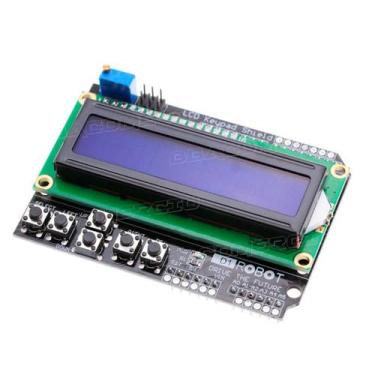 Imagem de Display Lcd Teclado Botoes Atmega328 2560 Raspberry Pi Uno - BBACOMERC
