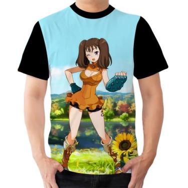 Imagem de Camiseta Camisa Ads Nanatsu no taizai sete pecados Diane Inveja 2 - Fa