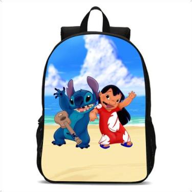 Imagem de Mochila Escolar Infantil Lilo Stitch Bolsa De Costas - Broome, Sti08