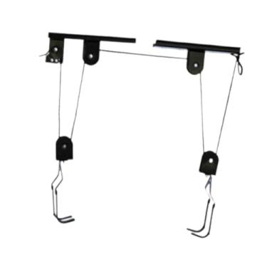 Imagem de Dynwave Polia de elevação de bicicleta de suspensão suspensa Elevador de teto de bicicleta Suporte de teto Capacidade de 20 kg Multiuso