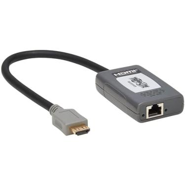 Imagem de Tripp Lite Receptor HDMI sobre Ethernet Cat6, rabicho 1 porta - até 70 metros ou 70 metros - vídeo 4K 60 Hz, HDR, 4:4:4, PoC, HDCP 2.2, compatível com TAA (B127A-1P0-PH)