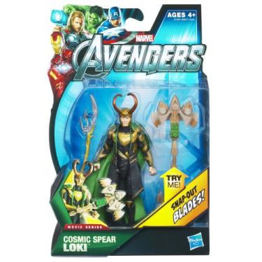 Imagem de Marvel Avengers Movie 4 Inch Action Figure Cosmic Spear Loki