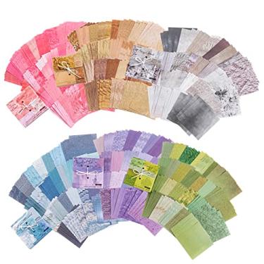 Imagem de Cenbee Pacote de Papel para Scrapbook Vintage - 600 Folhas de Papel Decorativo Colorido, Artigos de Papelaria Estéticos, Suprimentos para Scrapbooking, Papel para Escrever, Desenho, Diário de Viagem,