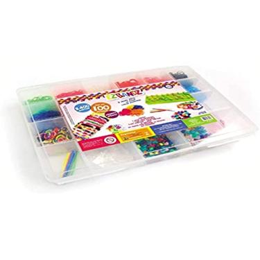 Imagem de Kit Fábrica de Pulseiras com 2400 Elásticos, euquefiz Ezbandz, i9 Brinquedos