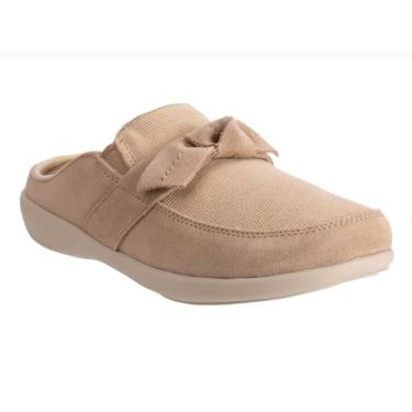 Imagem de REVITALIGN Tênis feminino Siesta Crew Mule, Bronzeado, 12 Wide