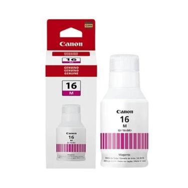 Imagem de Refil de Tinta Canon GI-16 Magenta Original GI - 16M GX5010 GX6010 GX7