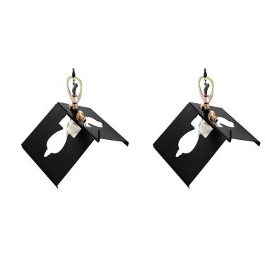 Imagem de YARNOW 2 peças Aspersor rotativo 360 irrigador irrigador de arrefecimento aspersor de telhado irrigador de jardim 360 graus rotativo aspersor automático para girar