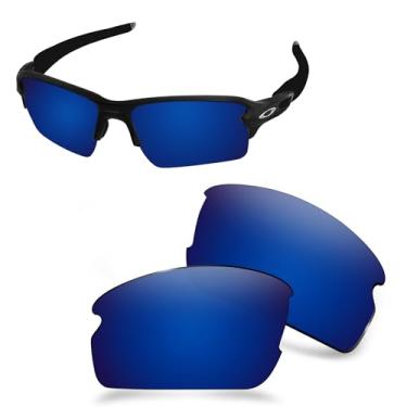 Imagem de AOZAN Lentes de reposição ANSI Z87.1 para óculos de sol Oakley Flak 2.0 XL OO9188 - Carolina Blue