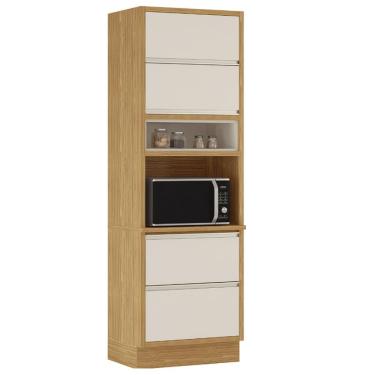 Imagem de Paneleiro Lisboa 3 Portas 1 Gaveta Itatiaia Cor Off White