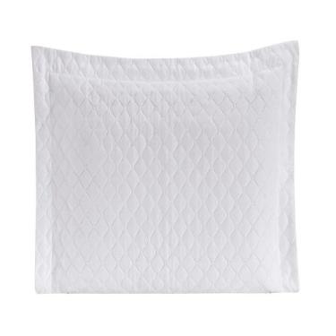 Imagem de Porta Travesseiro Requinte Liso Branco Enxovais Aquarela, Branco