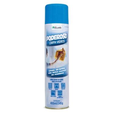 Imagem de Poderoso Limpa Vidros Removedor Spray Kelldrin 400ml