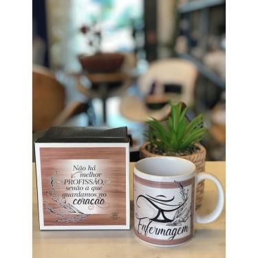 Imagem de Caneca em Cerâmica Profissões -Enfermagem 300ml