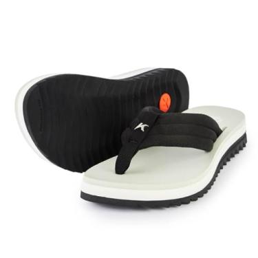 Imagem de Chinelo Kenner Kyra Pro Comfy Feminino Preto e off White