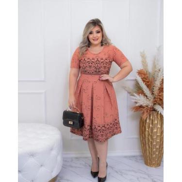 Imagem de Vestido Evangélico Festa Casamento Civil Madrinha Barato - Universo do