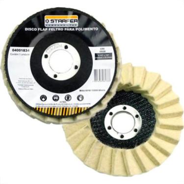 Imagem de Disco Flap Starfer Feltro 4.1/2''