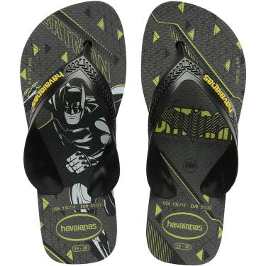 Imagem de Sandalia Havaianas Kids Max Preto/Amarelo 23/4