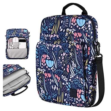 Imagem de Dadanism Bolsa de transporte para tablet de 9-11 polegadas com alça de ombro para iPad (A16) 11 polegadas, iPad 10ª geração Air 5/4, i-Pad Air/Pro 11 polegadas, i-Pad 9/8/7ª 10,2 polegadas, Galaxy Tab