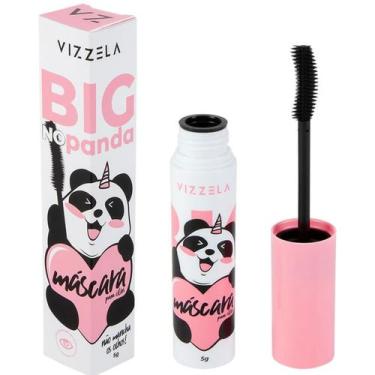 Imagem de Máscara Para Cílios Big No Panda Preto Rimel 5g - Vizzela Cosméticos