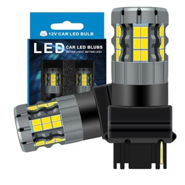 Imagem de Zyvirexa 3156 Lâmpadas LED de ré compatíveis com Ford Ranger 2000-2011, lâmpada 3155, luz branca, Plug and Play, pacote com 2