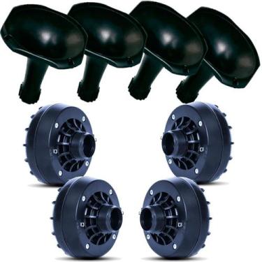 Imagem de Kit 4 Driver Profissional 120w Rms + 4 Corneta Curta Orion