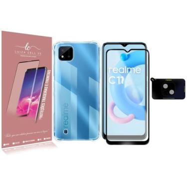 Imagem de Capa SPACE + Película 3d + Pelicula Câmera P/ Realme C11 6.52 -  Luiza