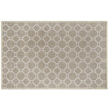 Imagem de Tapete Esc 1,00x 1,50 Antiderrapante Champanhe Ht-05