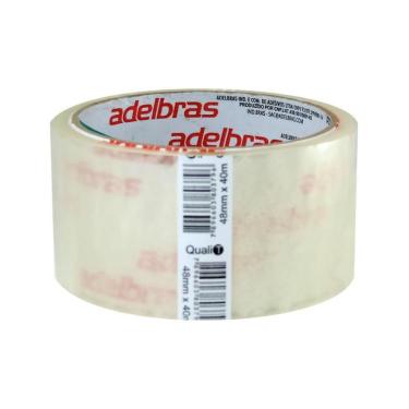 Imagem de Kit 4 Fitas Adesivas Pvc 40M X 48Mm Embalagem Caixa Papelão