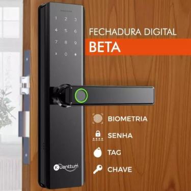 Imagem de Fechadura Digital Biométrica Eletronica Touch Biometria Beta - kuanttu