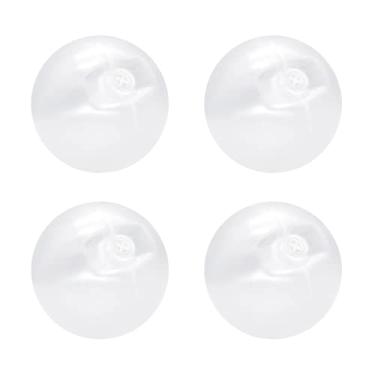 Imagem de WishLotus 4 roedores de plástico de 60 mm para brinquedos de cachorro, substituição de inserção de brinquedo para reparar brinquedos antigos e som novamente (60 mm)