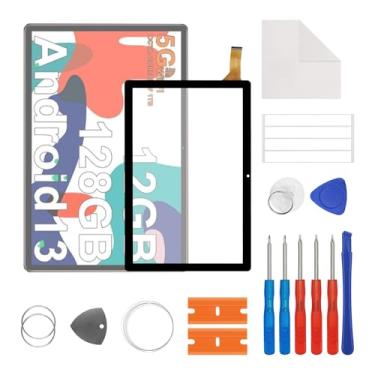 Imagem de SwarKing Nova substituição de digitalizador de tela sensível ao toque para Facetel Q6 com kit de ferramentas de reparo gratuito (sem visor LCD)